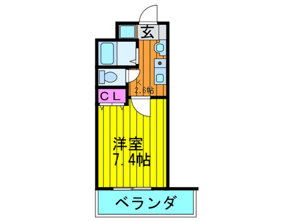 Ｍ　ＰＬＡＺＡ香里壱番館の物件間取画像